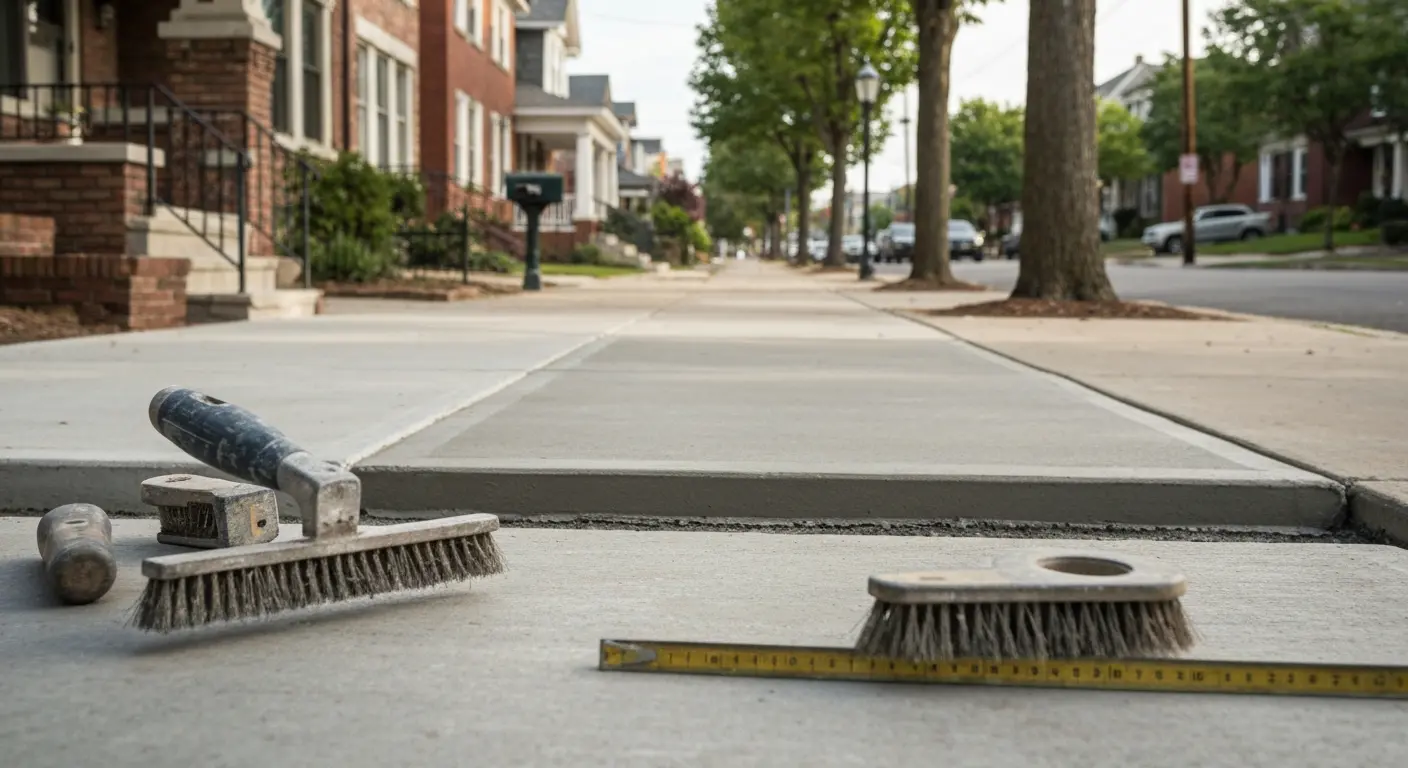 Concrete repair work