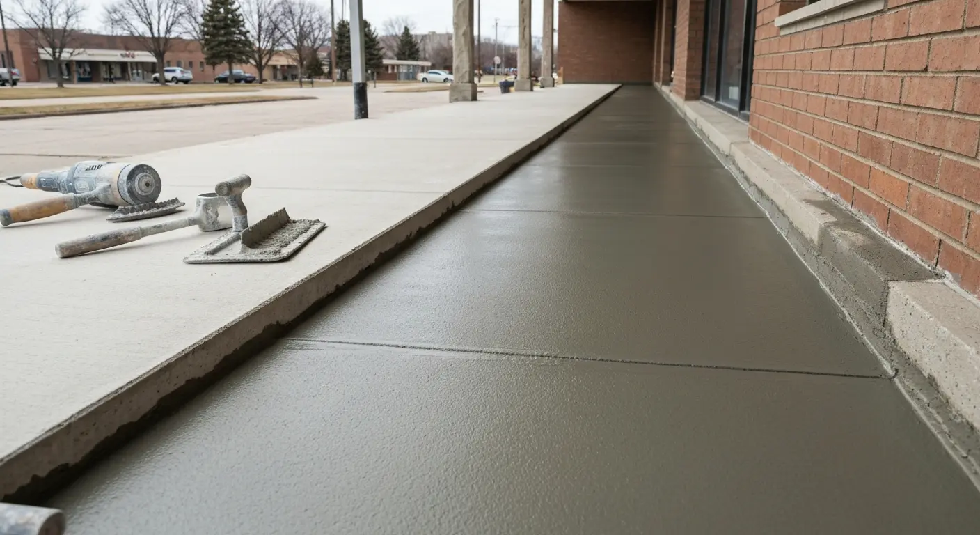 Concrete repair work