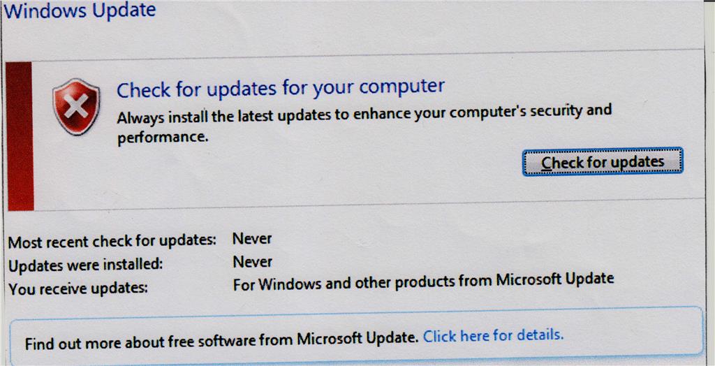No more security updates