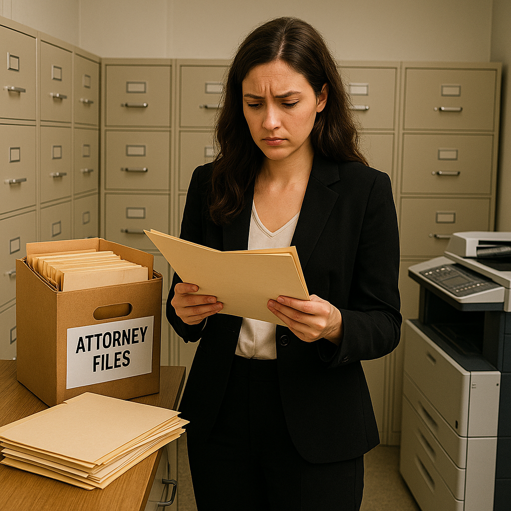 Attorney Files Scanning Attorney Files Scanning