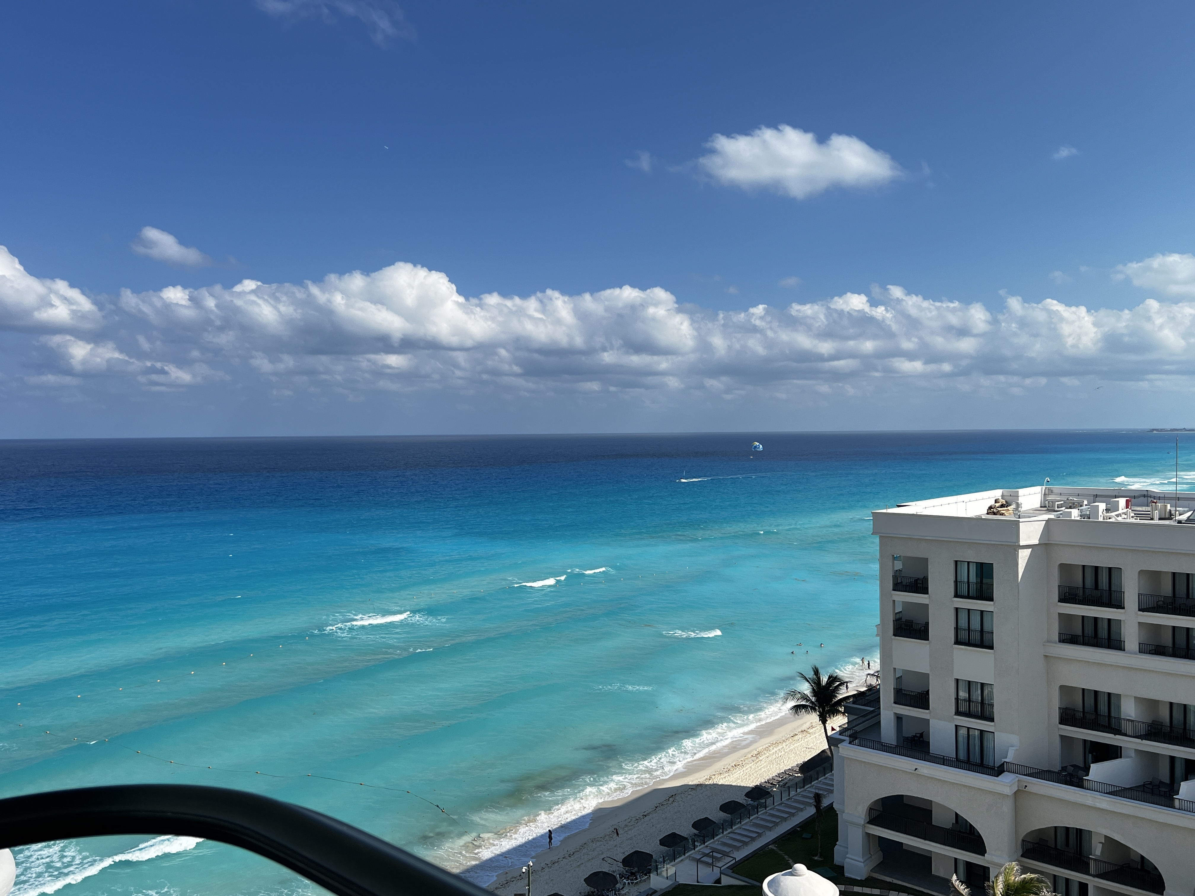 View from our balcony at resort View from our balcony at resort