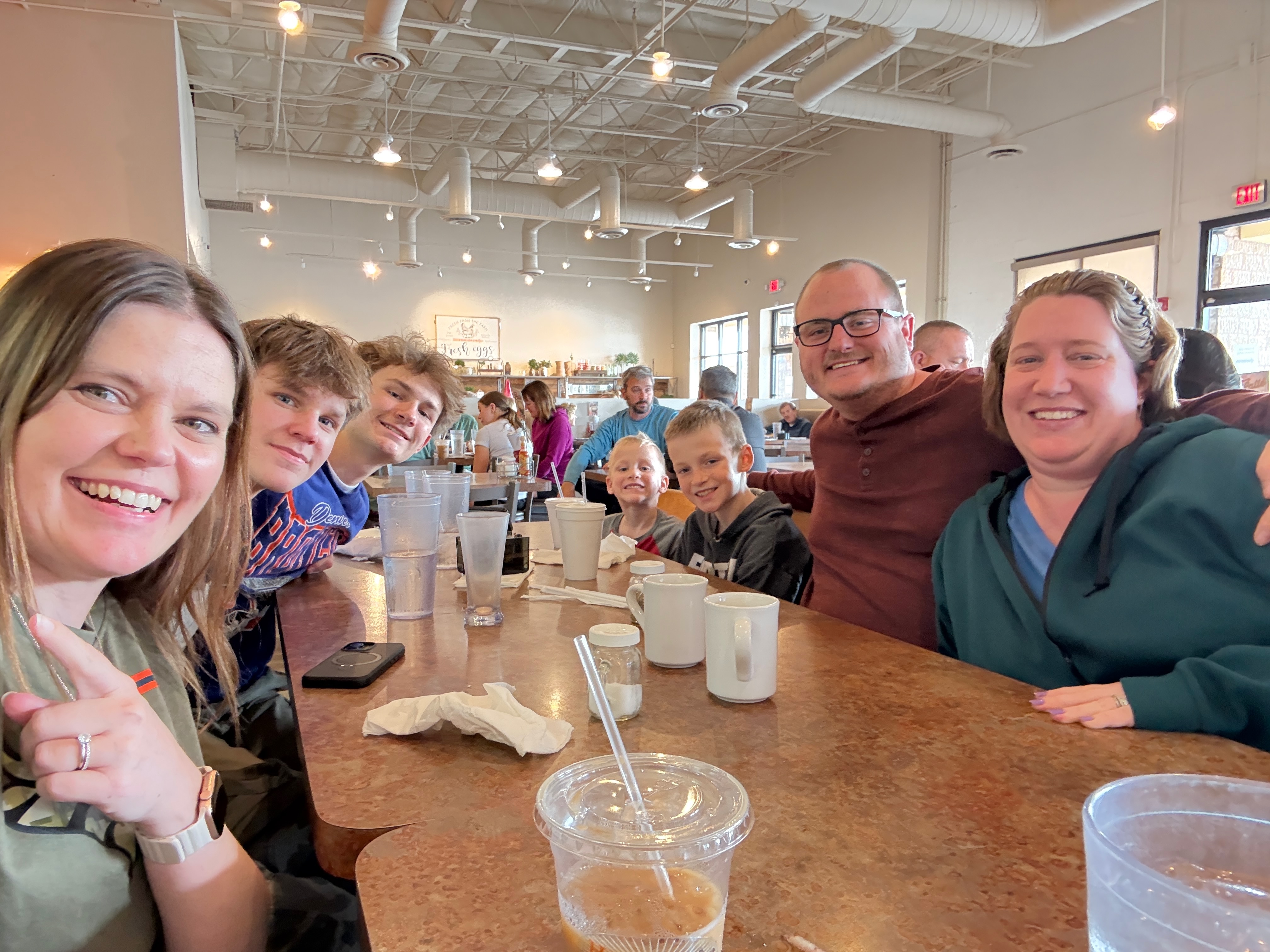 JJ, Braidy and family - Heather Wrote