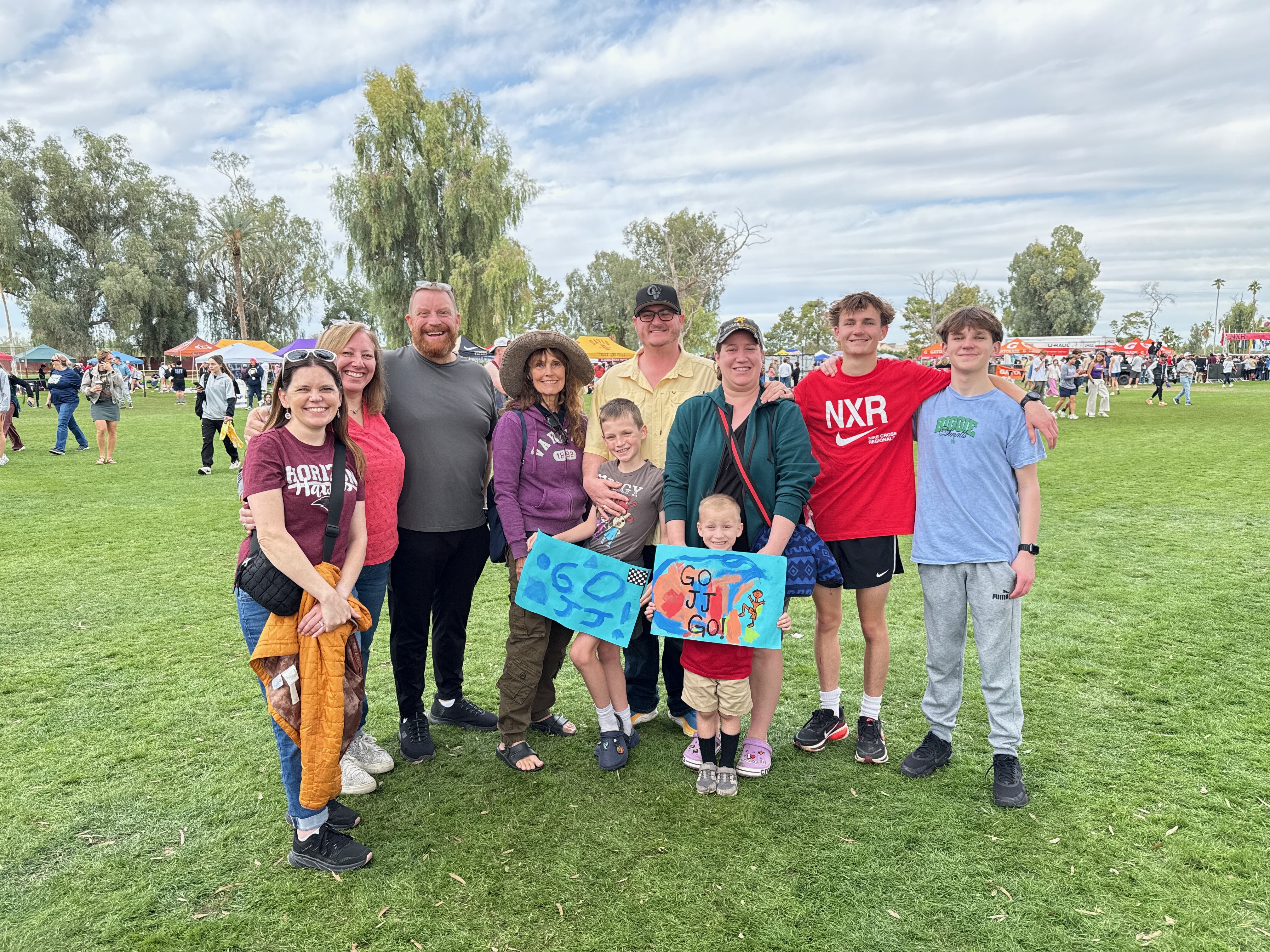 Everyone who cam eto see him in Arizona - Heather Wrote