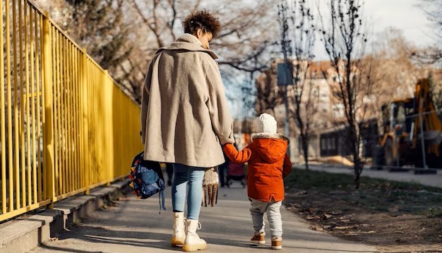 entrada a la escuela infantil 