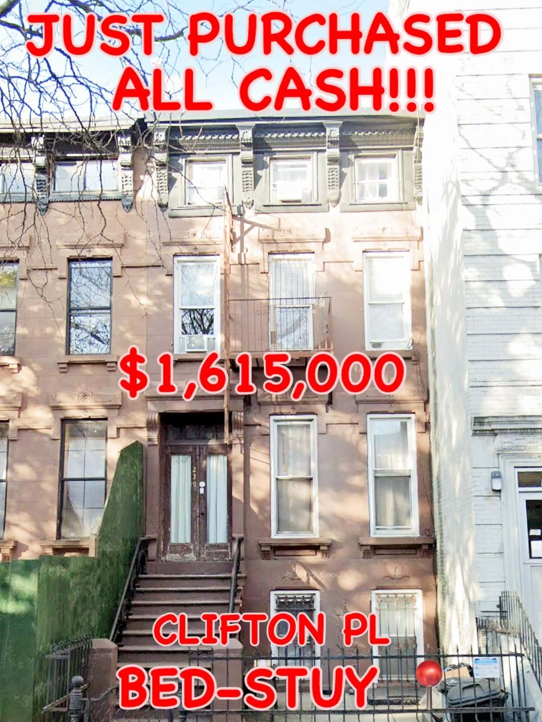 Recently purchased property