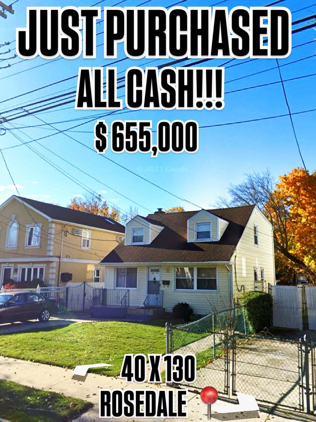 Recently purchased property