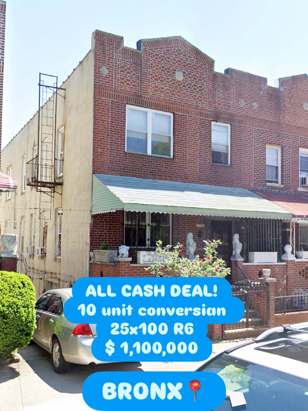 Recently purchased property