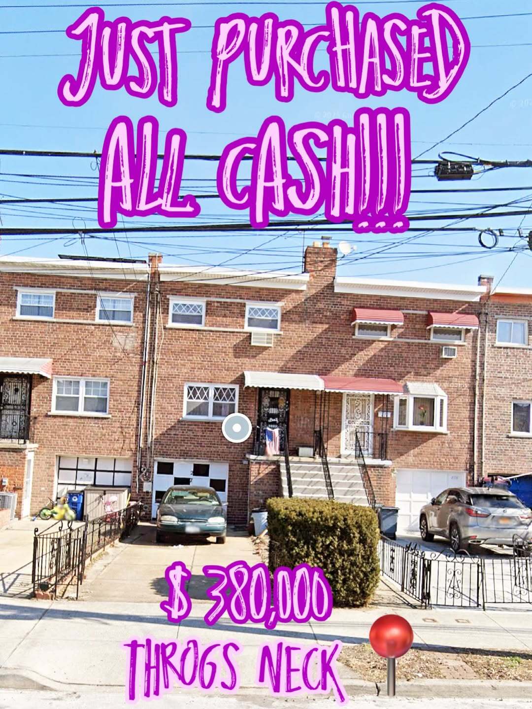 Recently purchased property