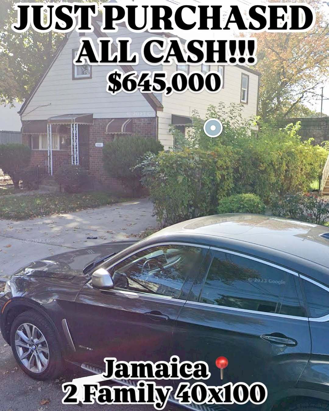 Recently purchased property