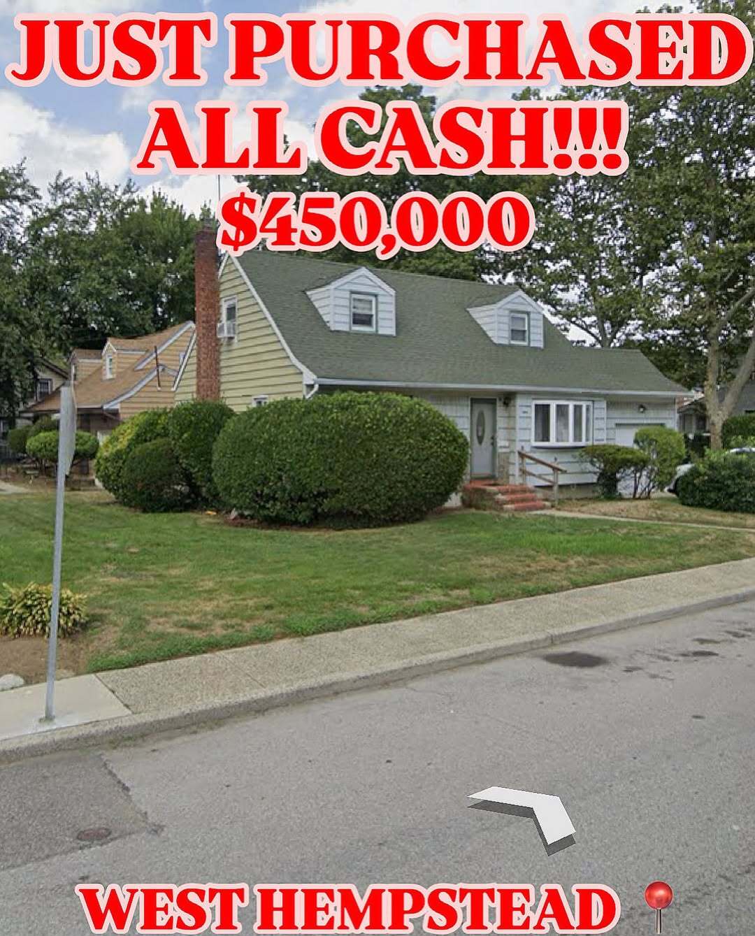 Recently purchased property
