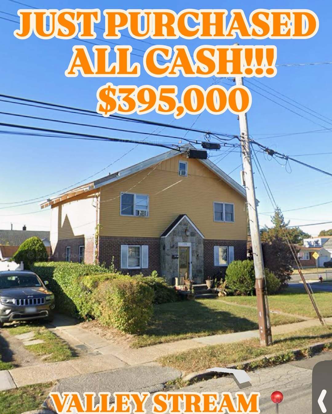 Recently purchased property