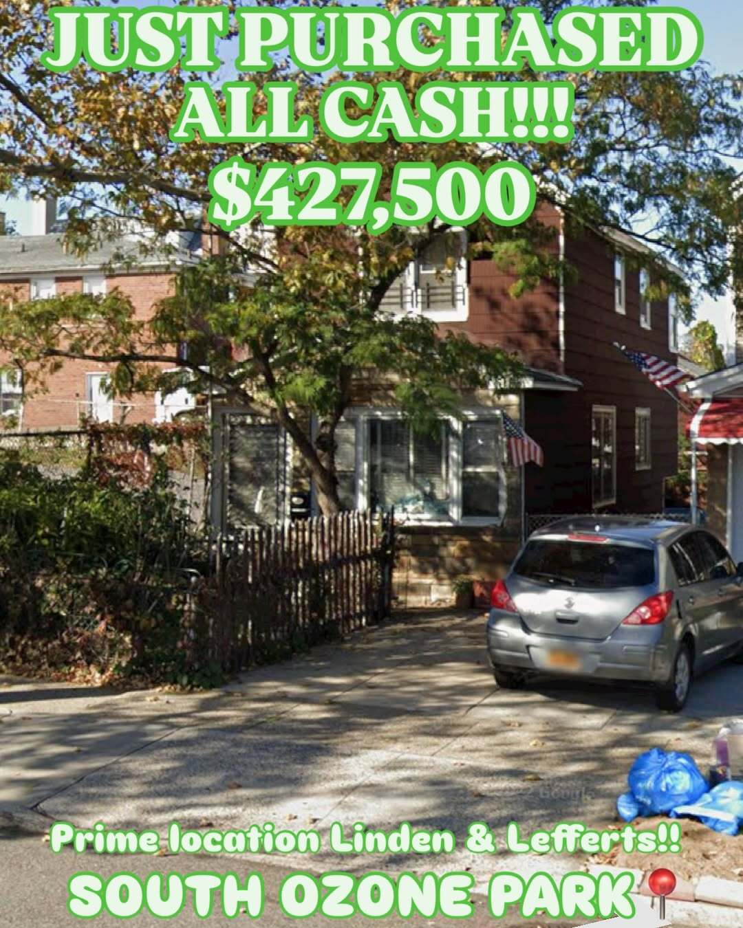 Recently purchased property