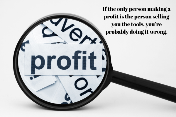 Where's the profit? Where's the profit?