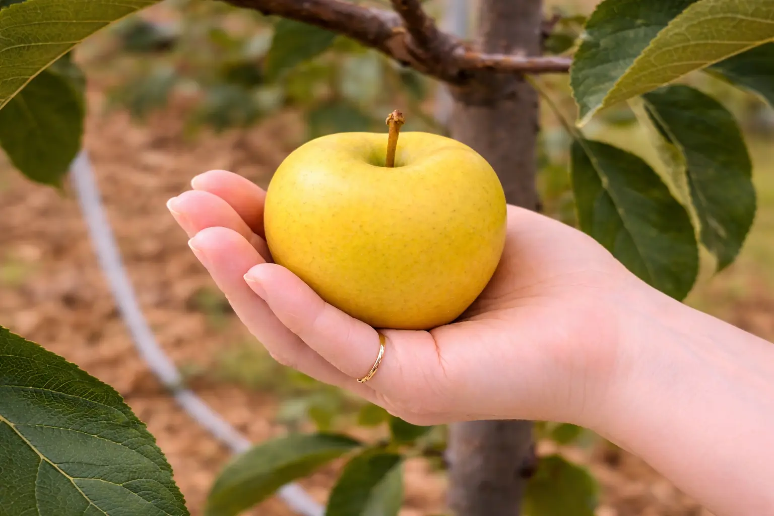 Golden Delicious apple