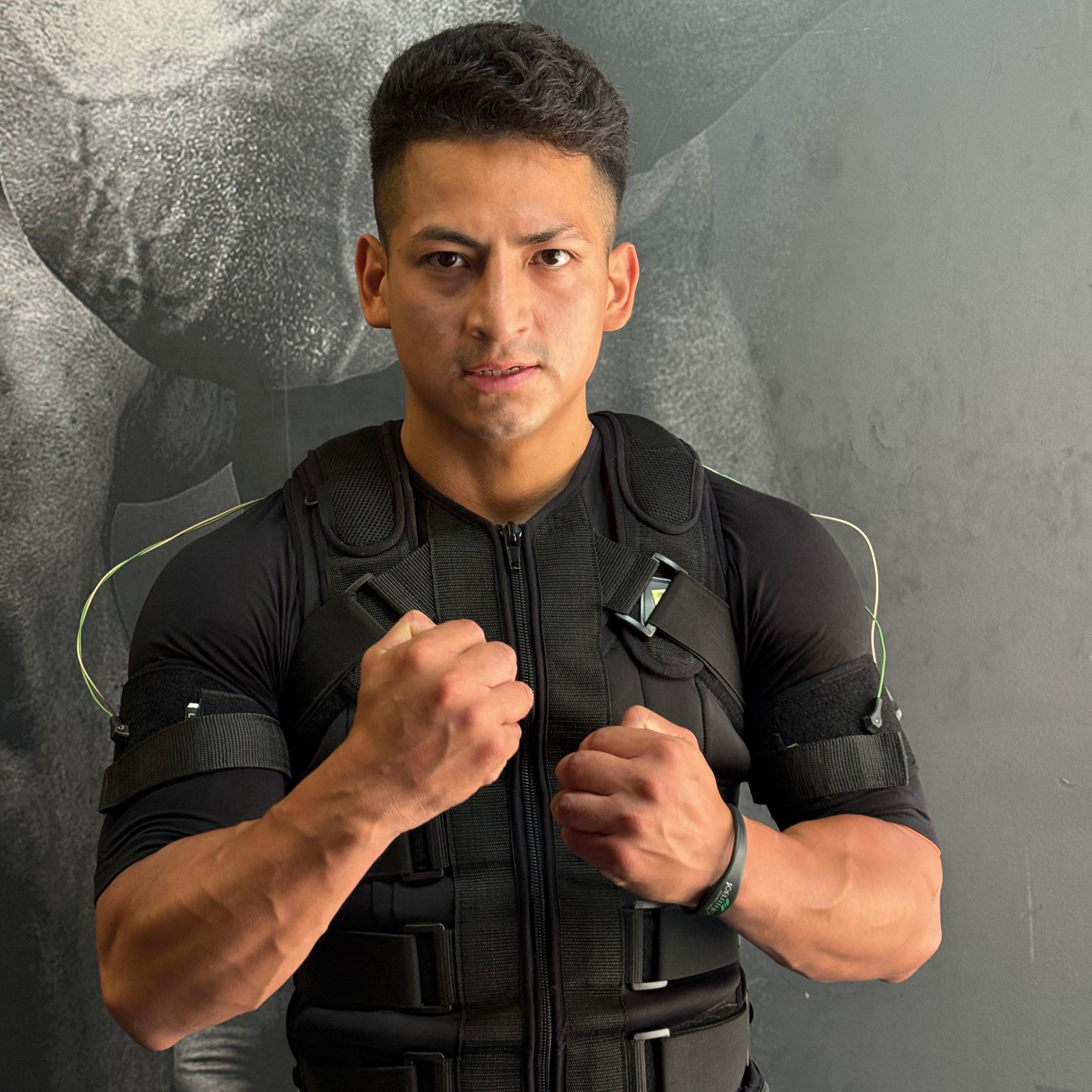 EMS en acción con entrenador