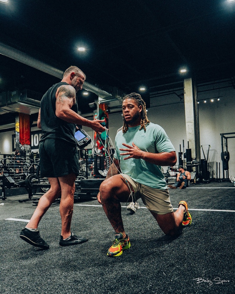 NFL Training Session