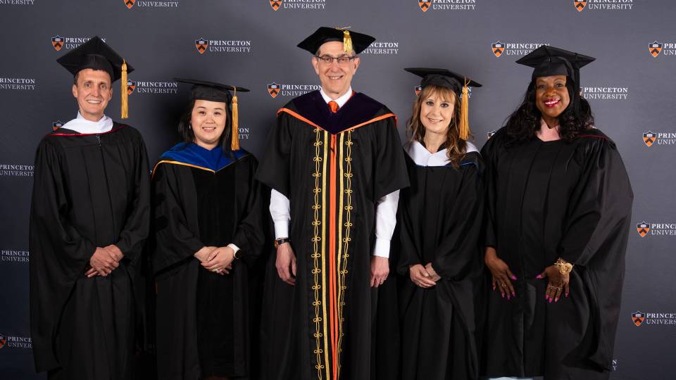Four outstanding N.J. secondary school teachers honored at Princeton Commencement Four outstanding N.J. secondary school teachers honored at Princeton Commencement