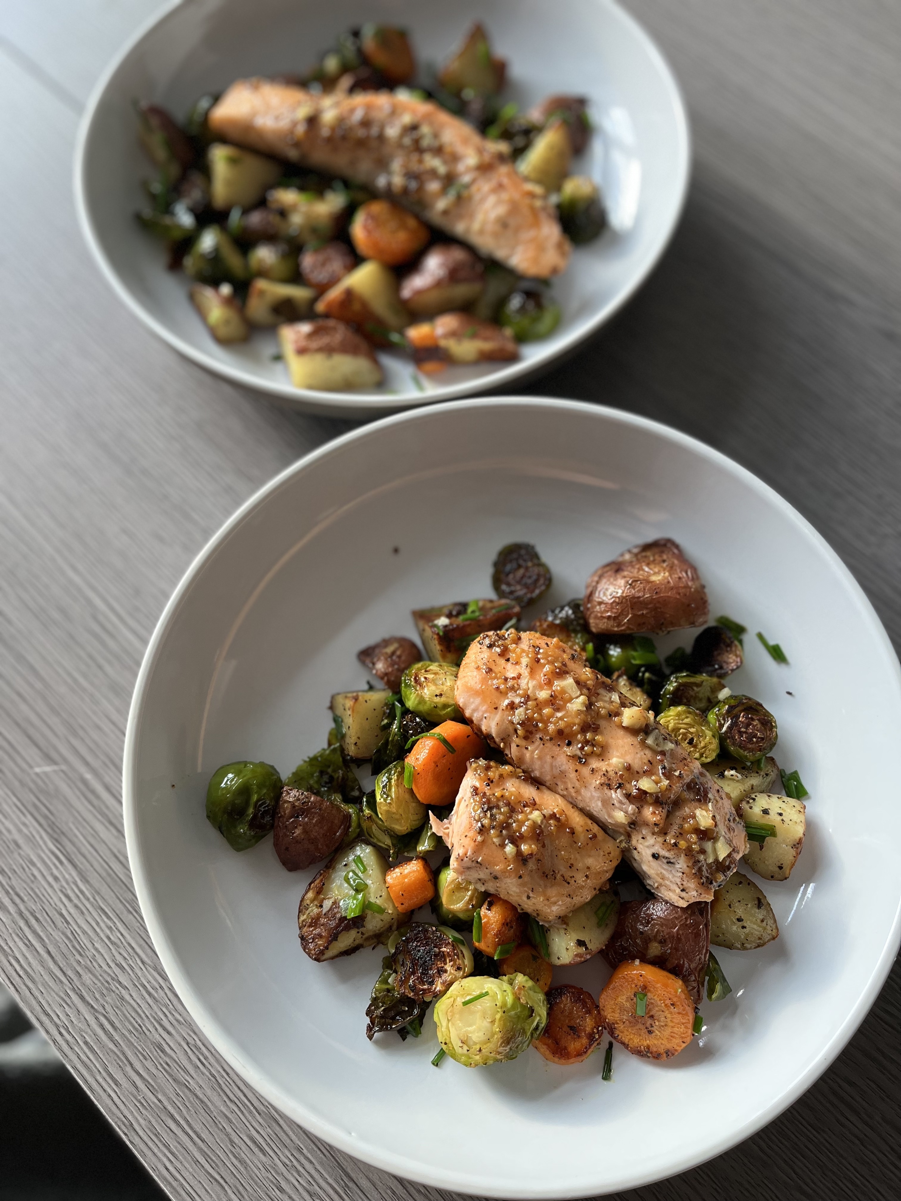 salmon meal, healthy meals, magic plate, 