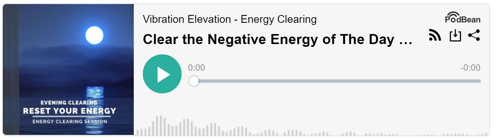 Even Reset Energy Clearing Session