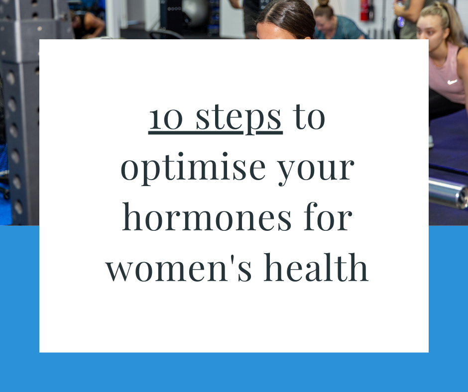 10 Steps to optimise hormones for woman