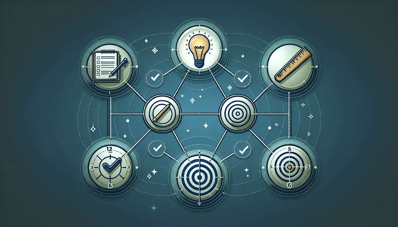 Illustration of creating your own SMART goals Illustration of creating your own SMART goals