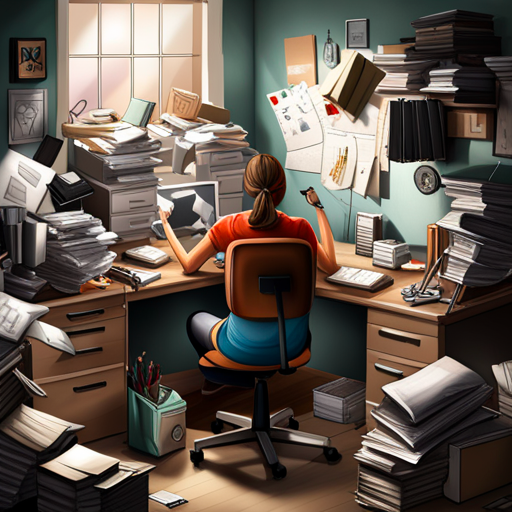 Mental strain caused by clutter Mental strain caused by clutter