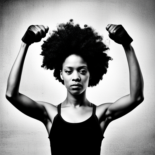 a woman physically training a woman physically training