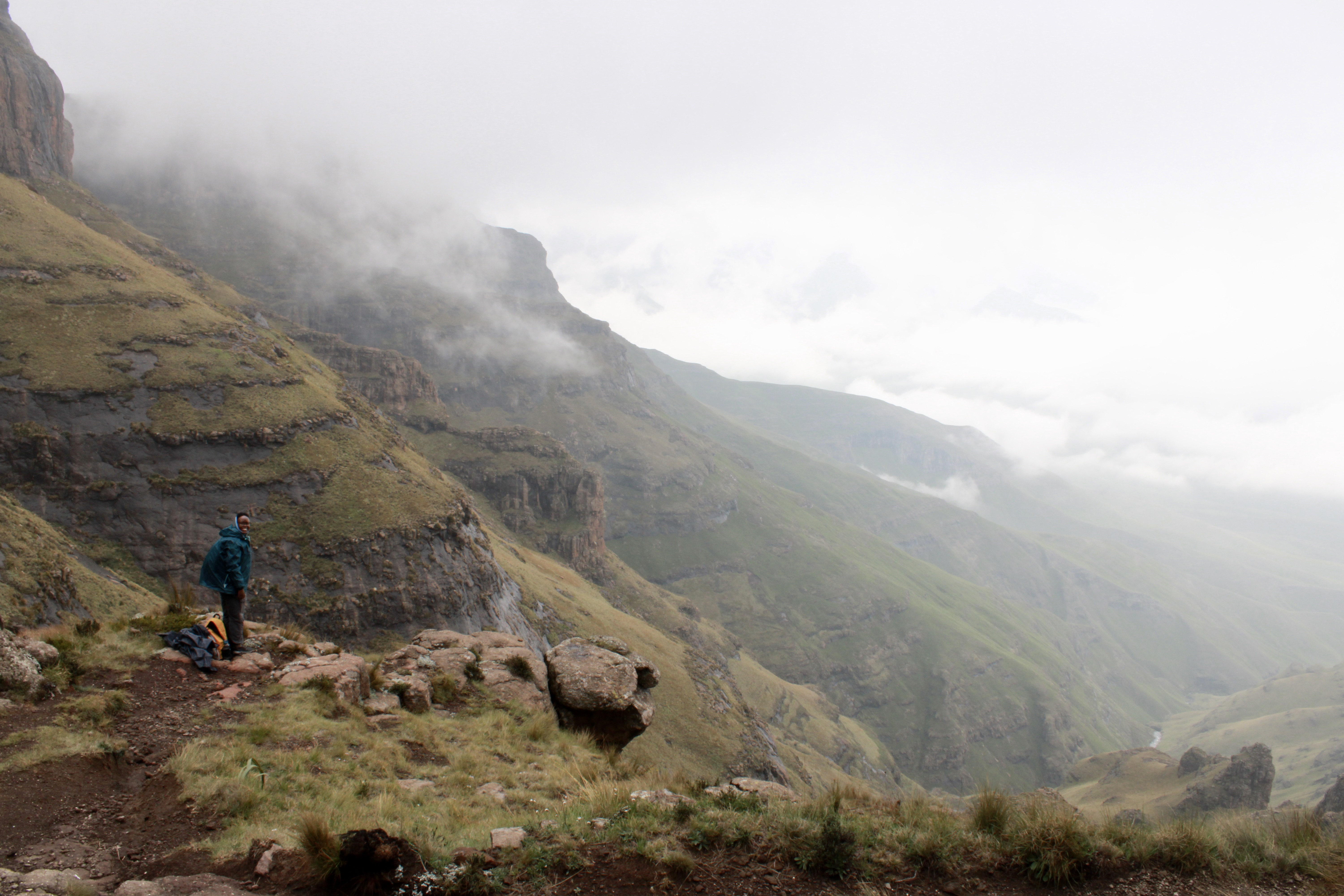 Tugela falls hike, Drakensberg