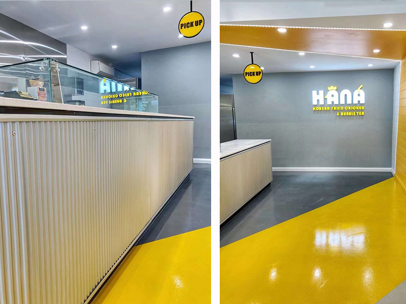 Bonoli Plasterboard Hana Chicken Fitout Bonoli Plasterboard Hana Chicken Fitout