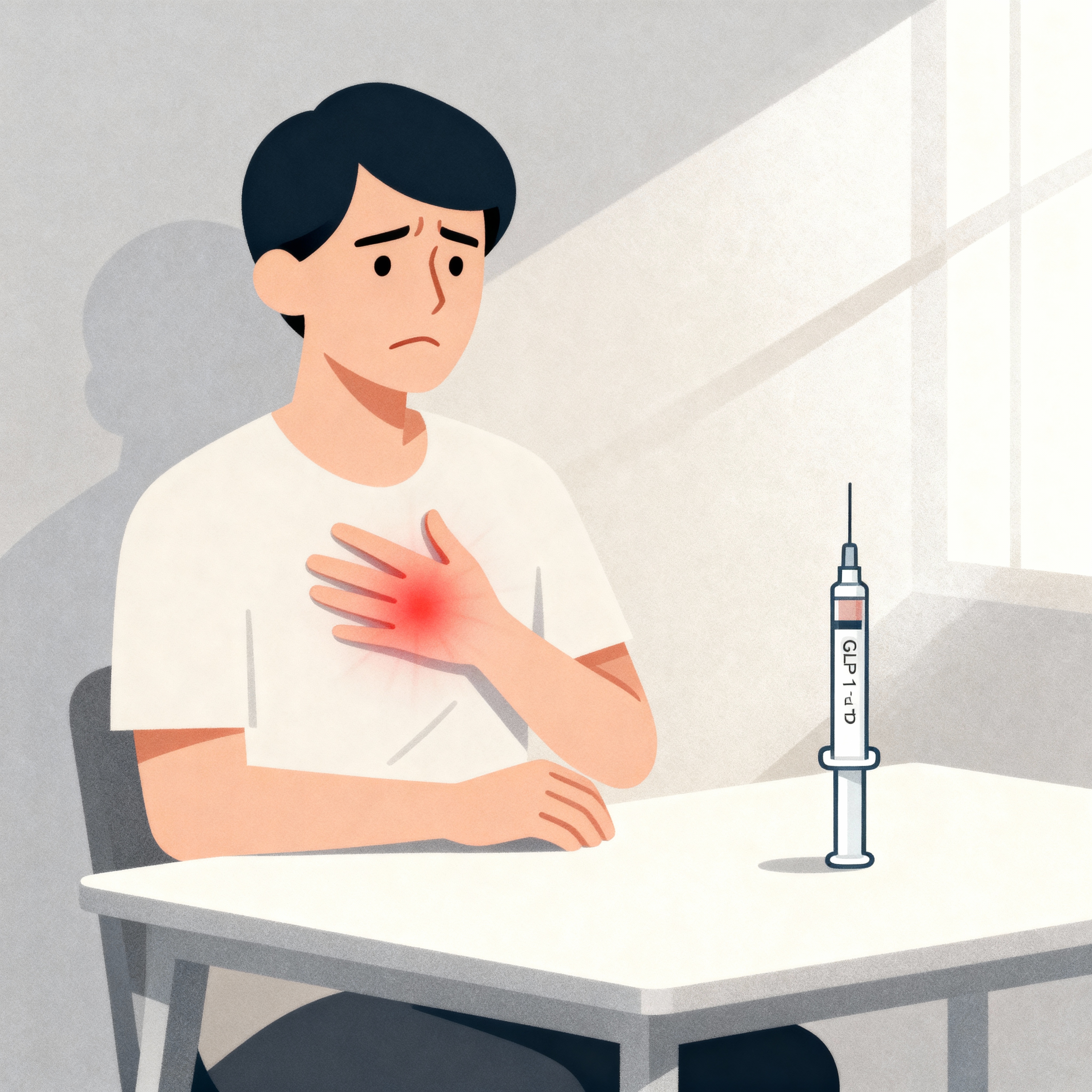 acid reflux on Ozempic weight loss medication