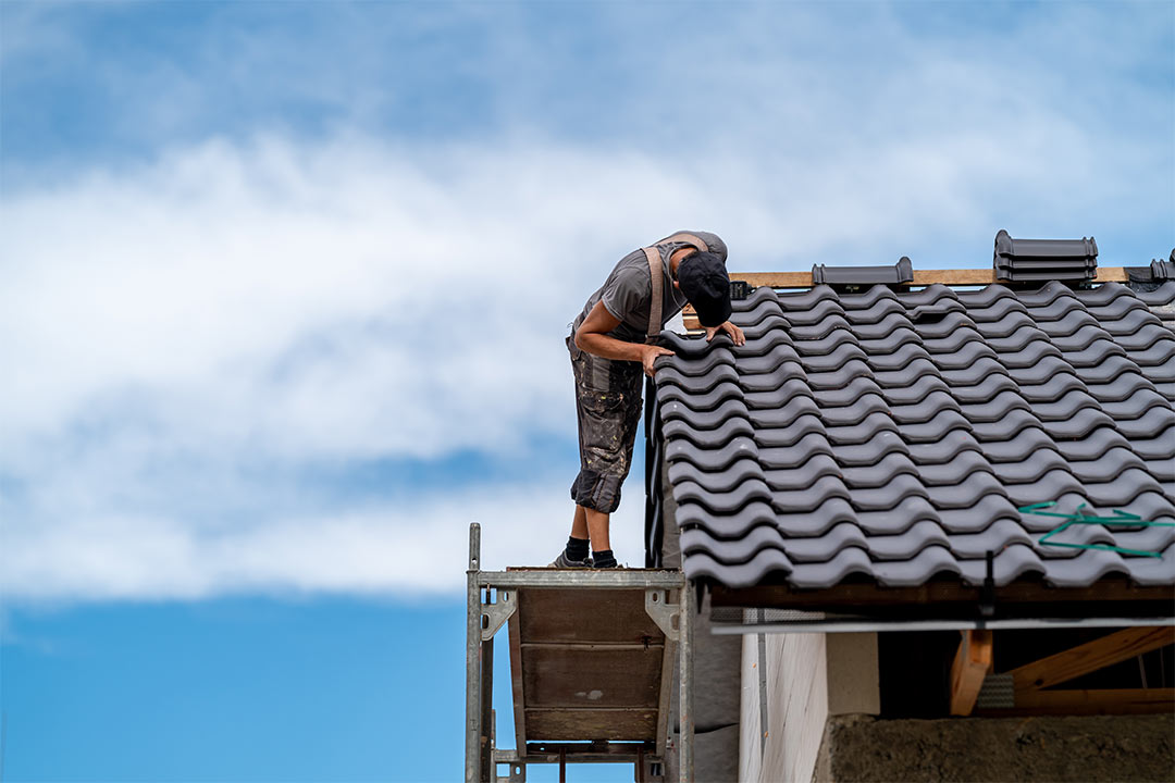 A sleek, modern roof upgrade enhances the home's curb appeal. A sleek, modern roof upgrade enhances the home's curb appeal.
