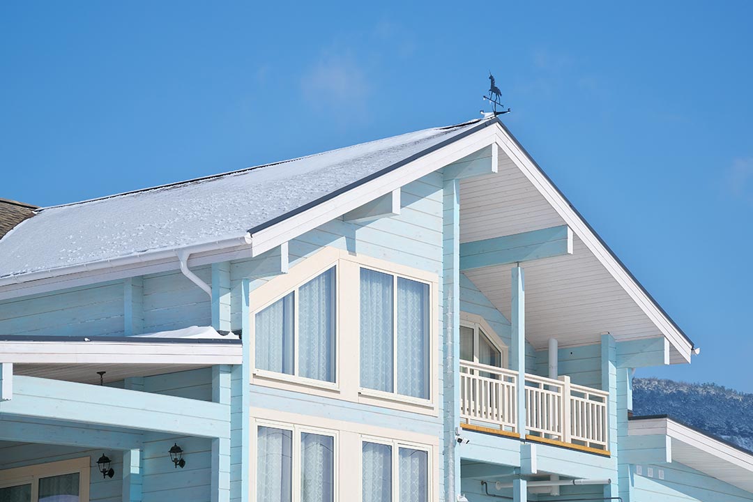 white-colored roof for a hot climate white-colored roof for a hot climate