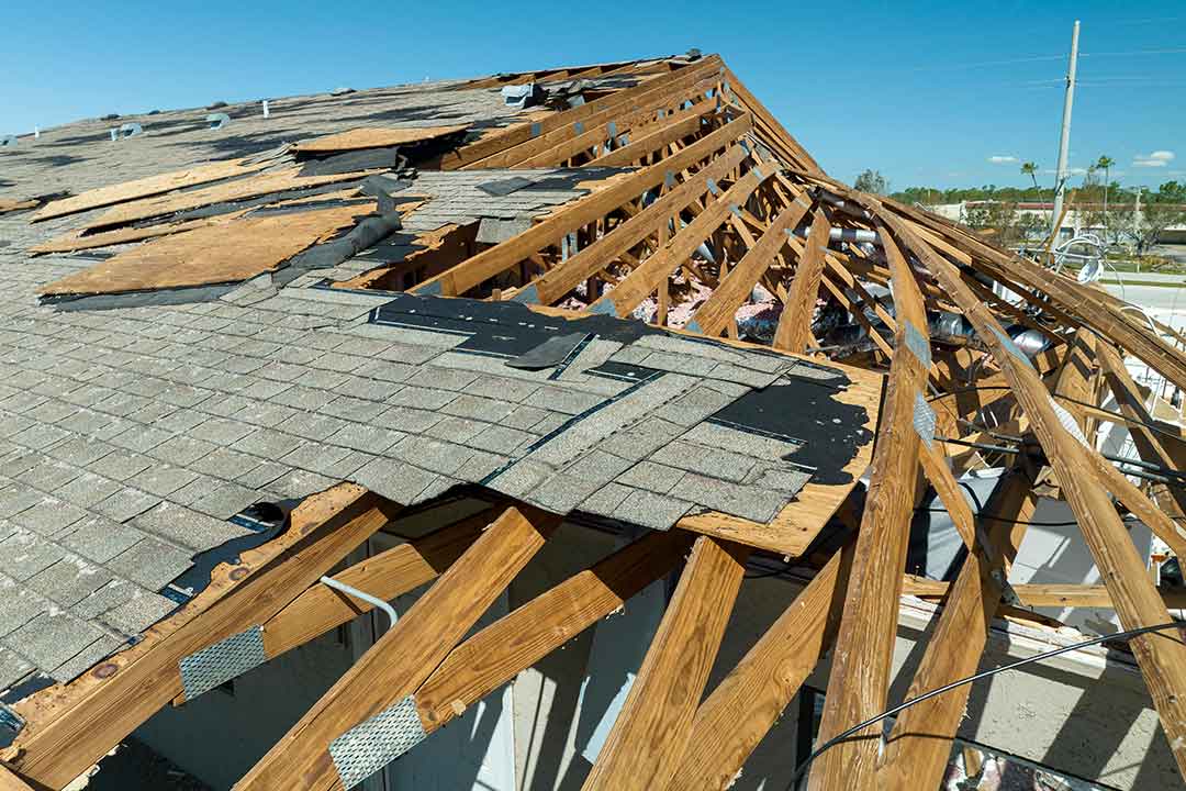 structural roofing damage structural roofing damage