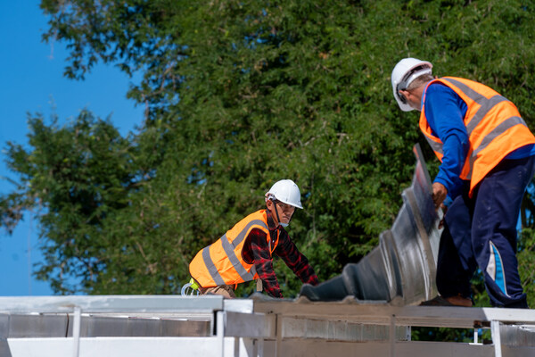 installation of roof ventilation to enhance air circulation installation of roof ventilation to enhance air circulation