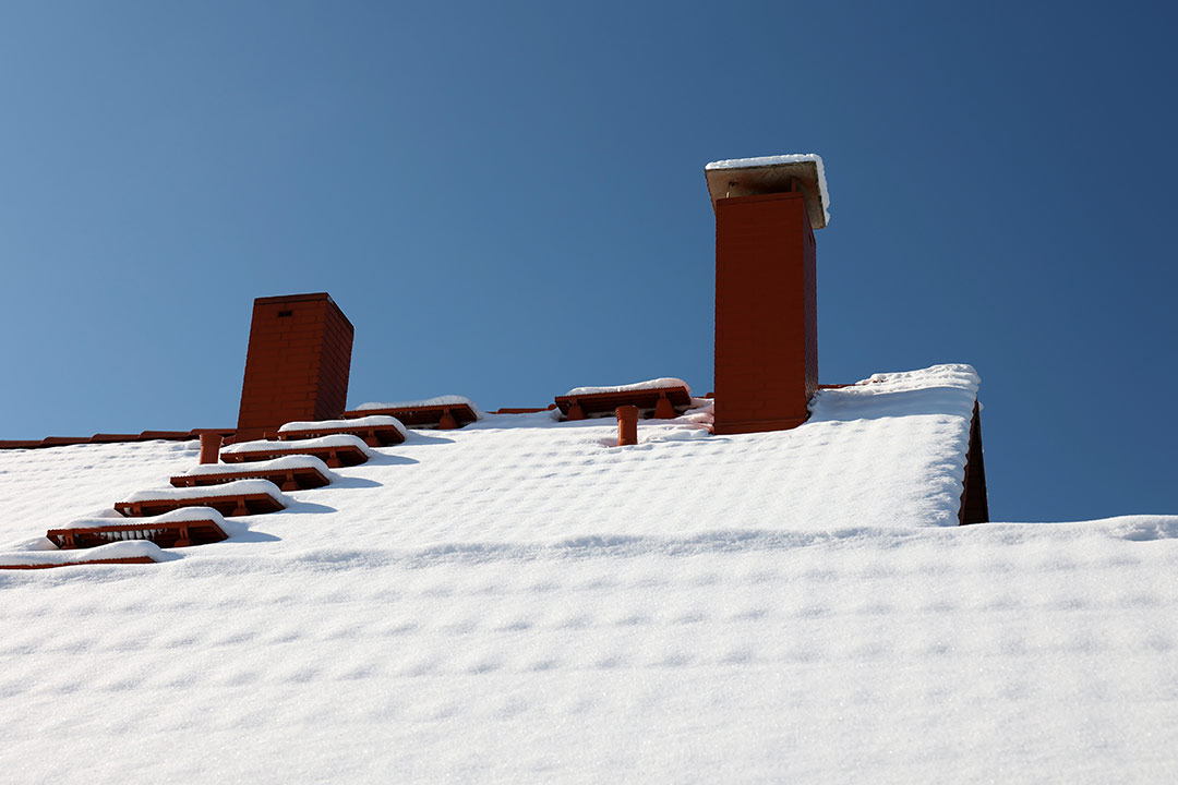 snow piled roof snow piled roof