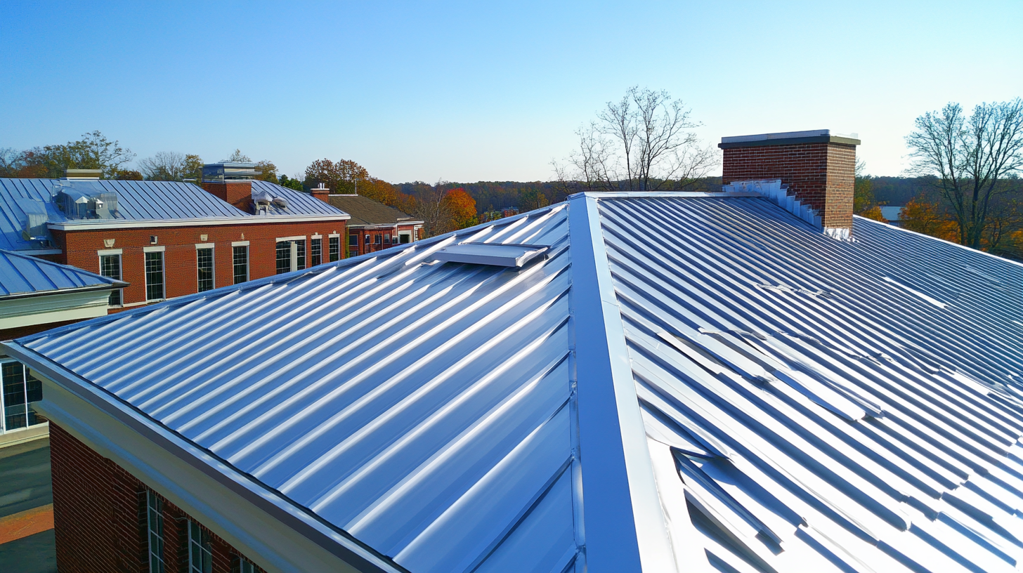 Shiny, strong, and built to last—this newly installed metal roof is a smart upgrade for long-term performance and energy savings. Shiny, strong, and built to last—this newly installed metal roof is a smart upgrade for long-term performance and energy savings.