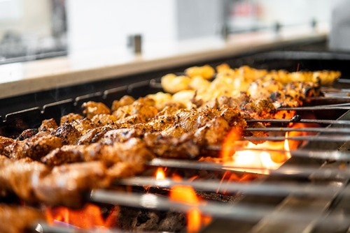 Lamb and Chicken Kebab Platter In Reston Kabob