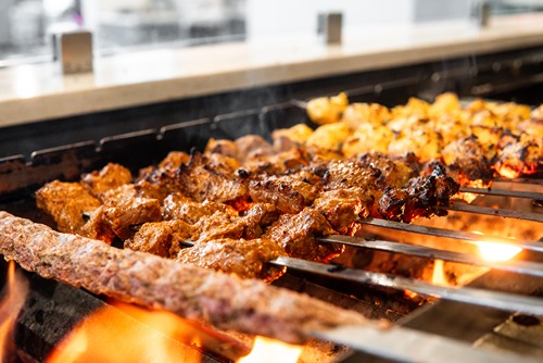 Lamb and Chicken Kebab Platter In Reston Kabob