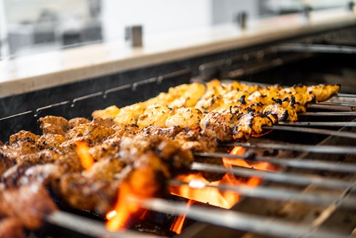 Lamb and Chicken Kebab Platter In Reston Kabob