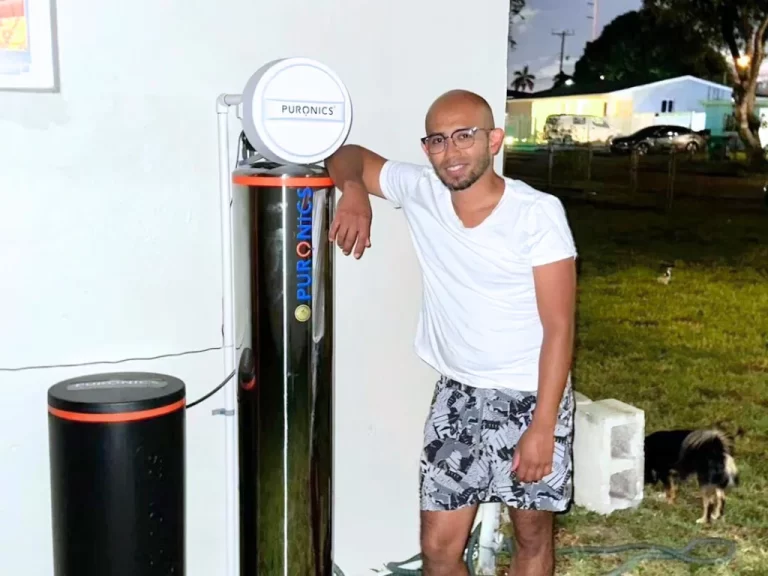 Sistema de filtración instalado