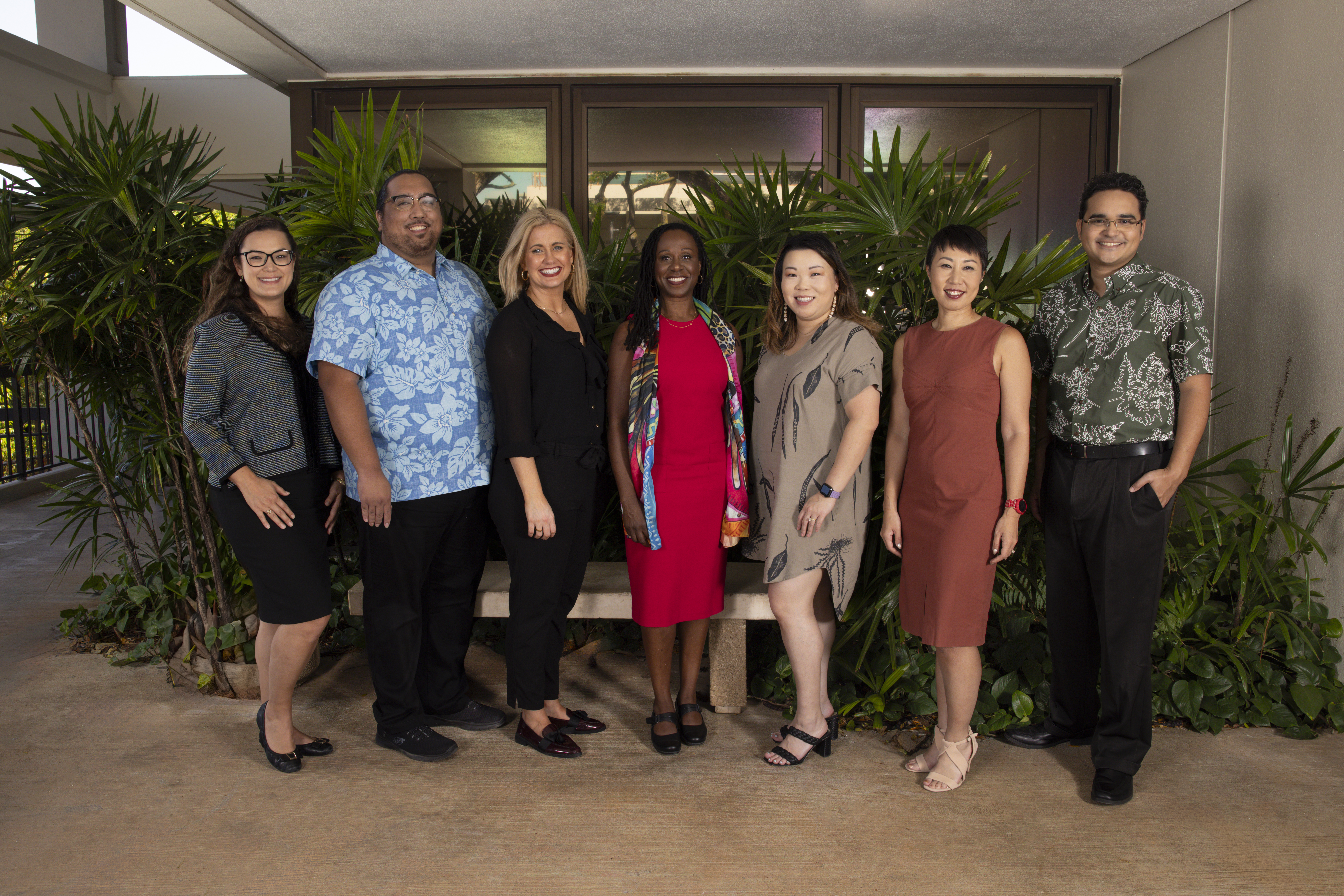 Group photography in Honolulu