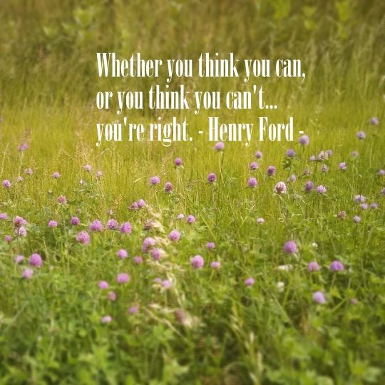 whether you think you can on Shalavee.com