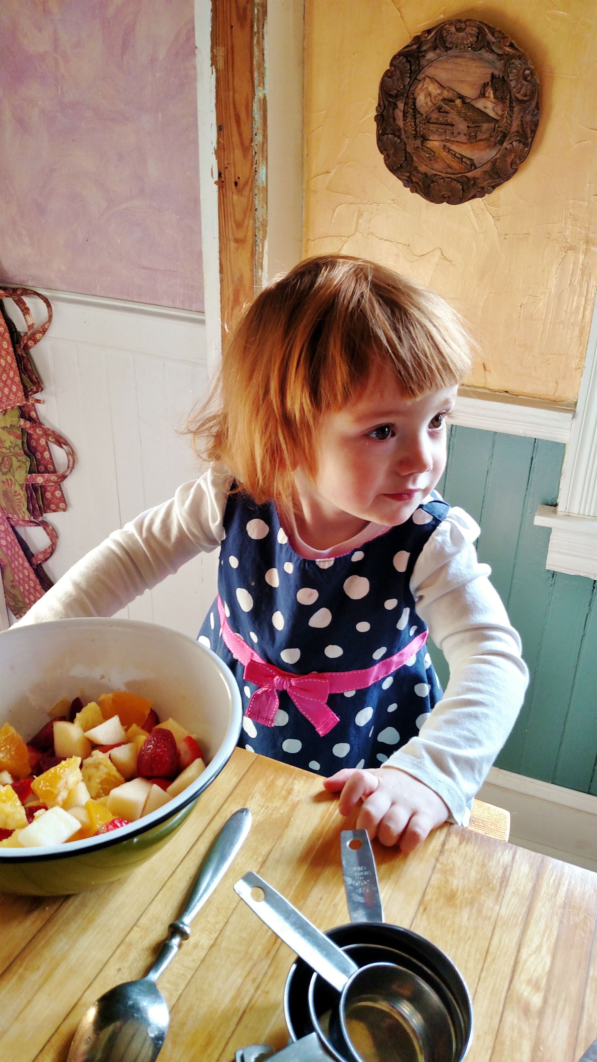 Fiona and the fruit salad on Shalavee.com