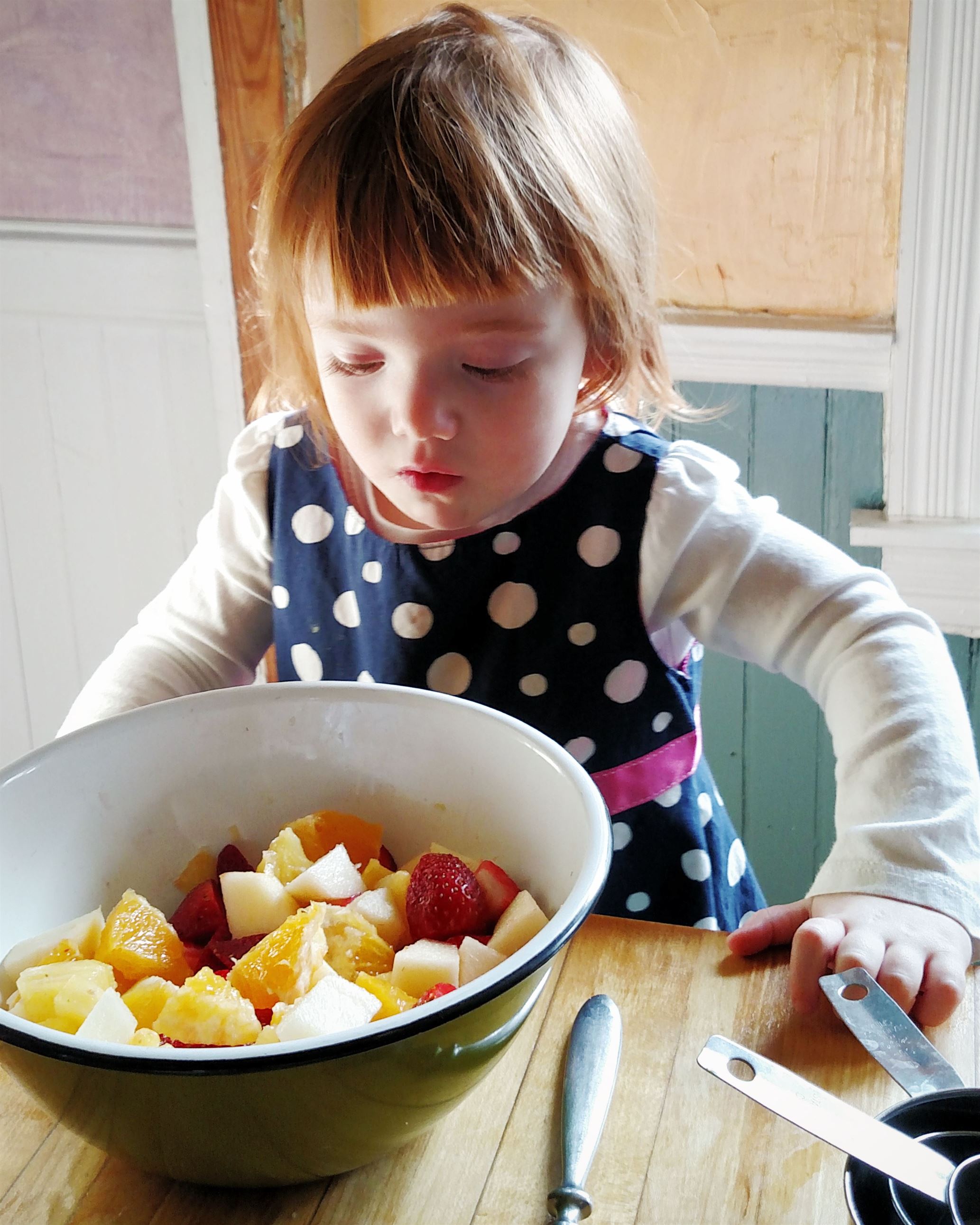 Fiona and the fruit salad on Shalavee.com