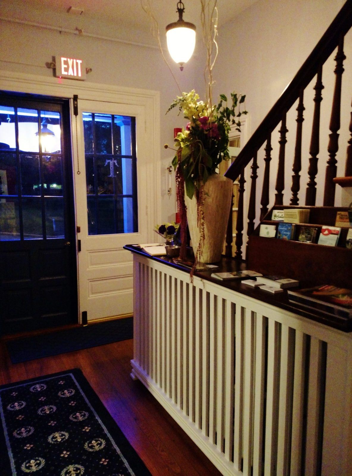 The front hallway in Turnbridge Point Bed and Breakfast from Shalavee.com