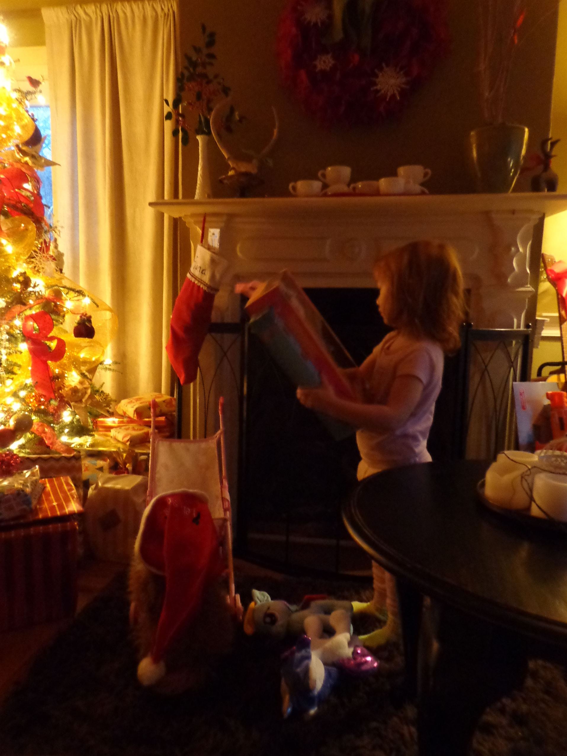 Christmas morning on Shalavee.com