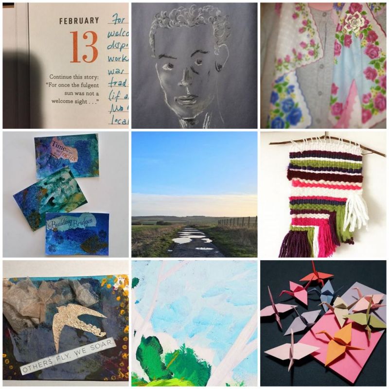 our creative selves challenge day one on Shalavee.com