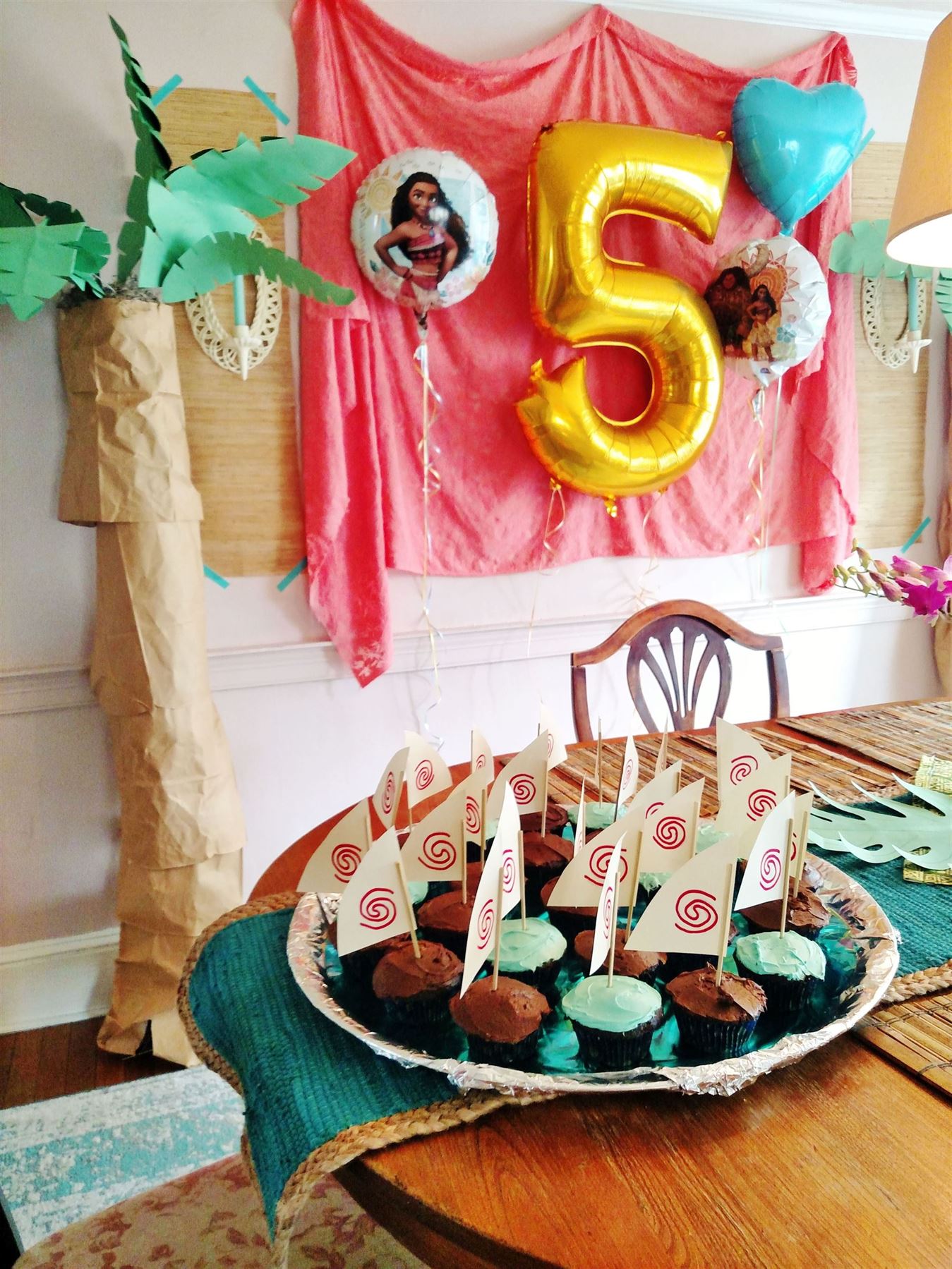 Fiona's Moana Themed Fifth Birthday Party on Shalavee.com