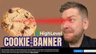 Der Cookie Banner von GoHighLevel ist da