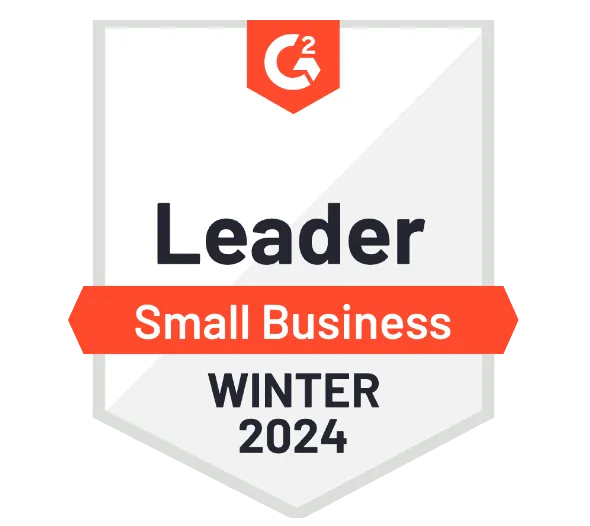 GoHighLevel G2 Leader Award Small Business Winter 2024 – beste CRM-Software für kleine Unternehmen